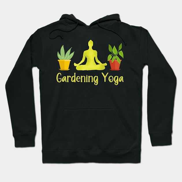 Funny Garden Saying Design Hoodie by Realfashion